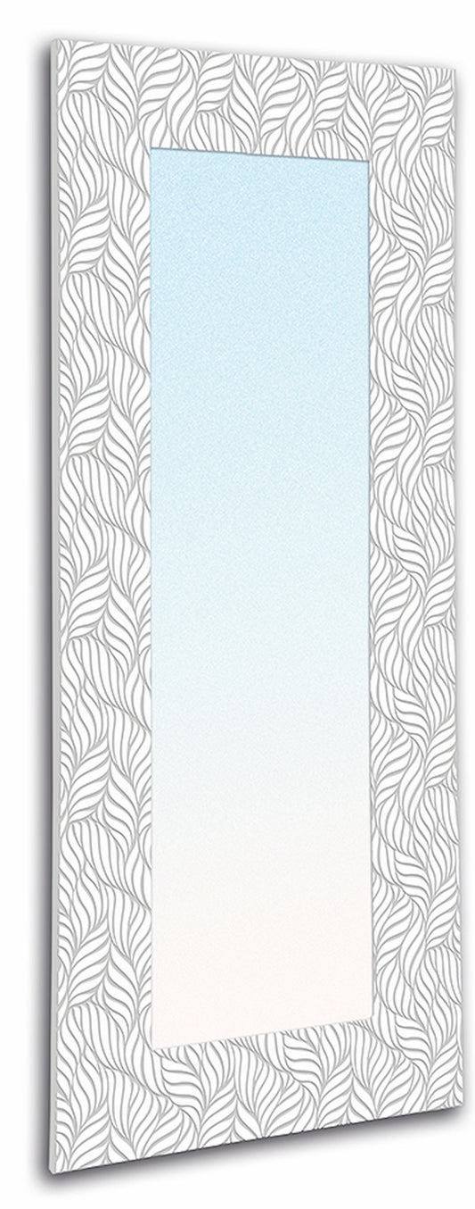 Specchiera Mirror Petali White&White