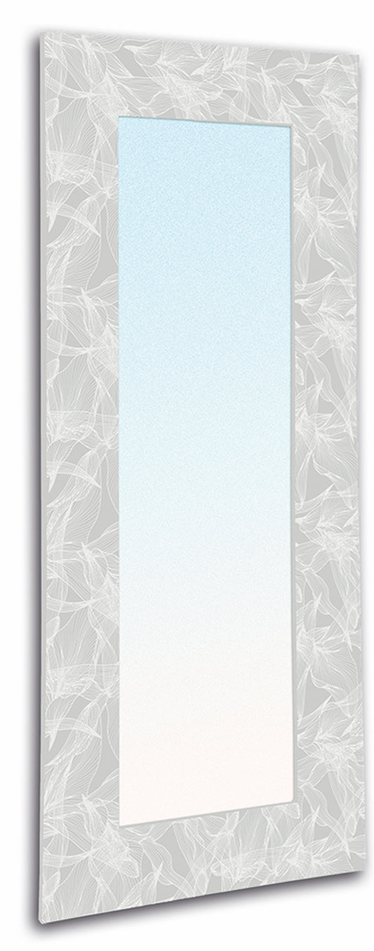 Specchiera Mirror Foglie White&White