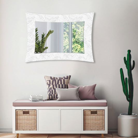 Specchiera Vega Foglie White&White